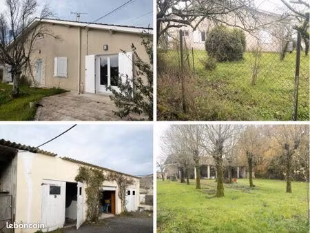 maison rénovée au calme – 3000 m² arborés – potentiel 4 chambres – garages