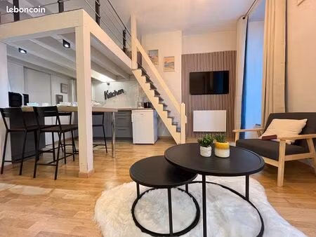 studio 28m2 - hyper centre cauterets - bonne rentabilité locative