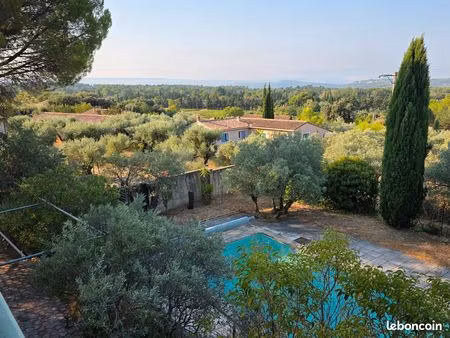 bédoin – maison de 156 m² avec vue panoramique  piscine et appartement indépendant – proch