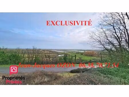 achat terrain 1 186m² chaillevette 17890