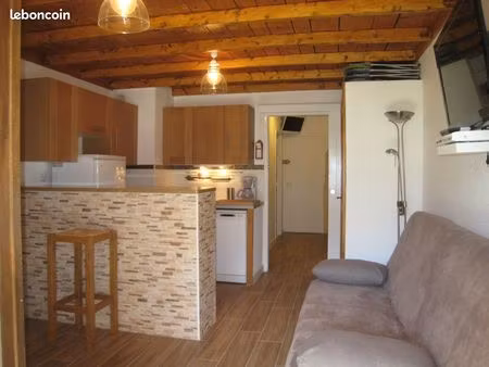 studio classé 3 étoiles vue pistes