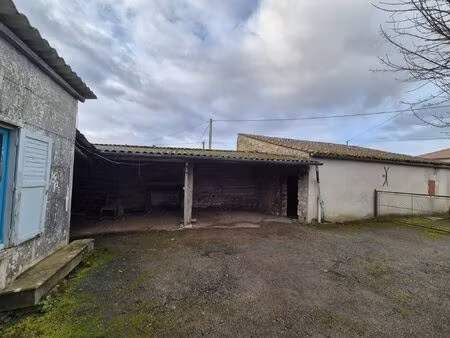 achat maison 1 pièce 72m² la foye monjault 79360