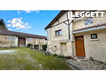 achat maison 5 pièces 93m² st romain 16210