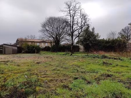 achat terrain 580m² villenave d ornon 33140