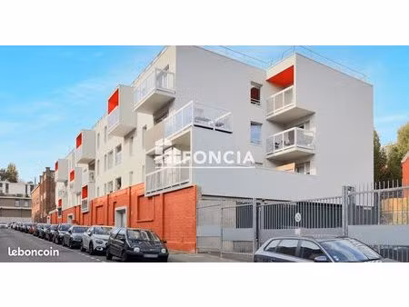 type 3 - nouveau roubaix - proche parc barbieux et campus edhec - tram hôpital victor prov