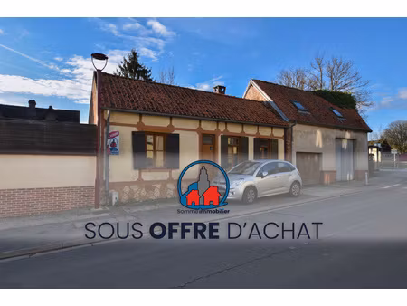 achat maison 4 pièces 45m² bertangles 80260