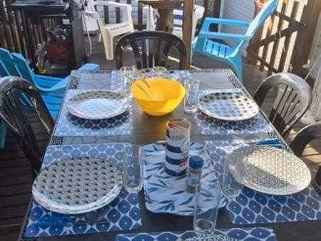 mobil-home avec terrain 105m