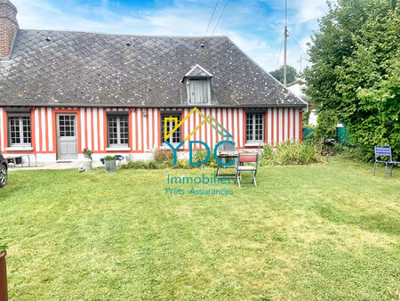achat maison 3 pièces 52m² terres de caux 76640