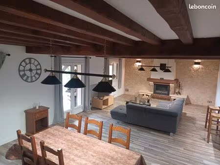 maison rénovée 121 m² – grand terrain 3 388 m² – double garage