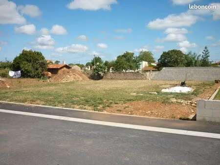 terrain constructible viabilisé