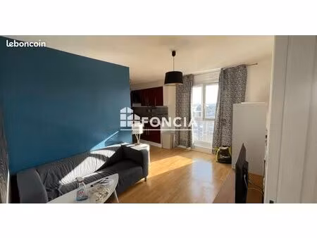 exclusivité foncia quartier beaulieu : très beau t1 bis meublé de 31 m2 avec cuisine aména