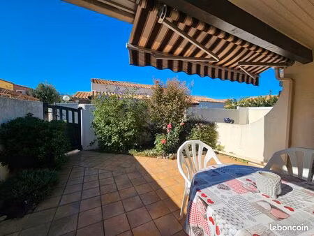 cap d'agde villa 8 couchages - garage