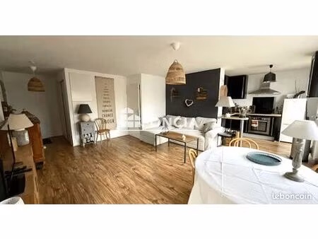 3 pieces lumineux au calme balcon parking 62.55m2 - residence 2013