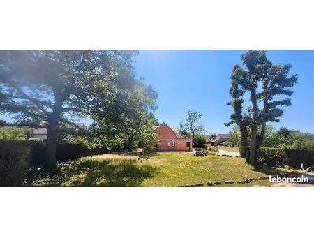 à saisir – terrain viabilisé avec permis accordé et purgé – projet de maison de 183m² à ch