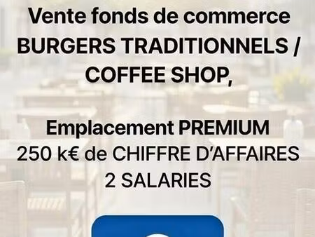 restauration burger traditionnel & coffee shop