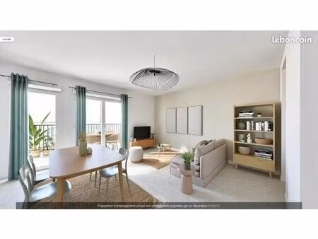 appartement 3 pièces 66 m²