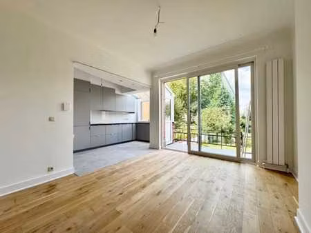 ! new ! beau rdc avec jardin rénové de 101m² à schaerbeek