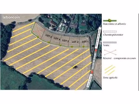 terrain constructible - montigny-aux-amognes (proche nevers)