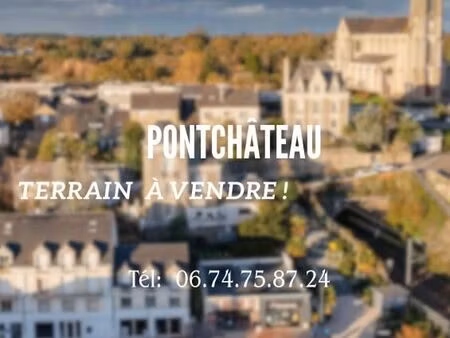 terrain 614 m² pontchateau