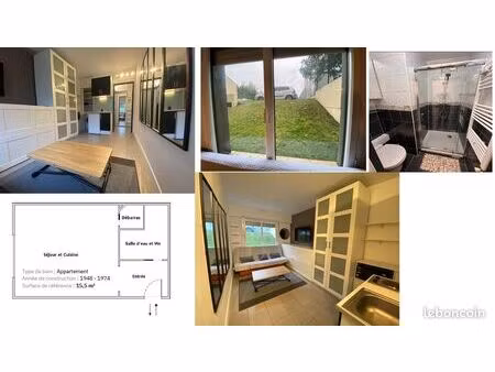 studio meublé 16 m² – centre-ville de sartrouville (5 min à pied du rer a)