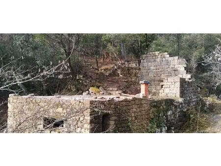 ancien moulin rural à restaurer – vente en l’état – ardèche