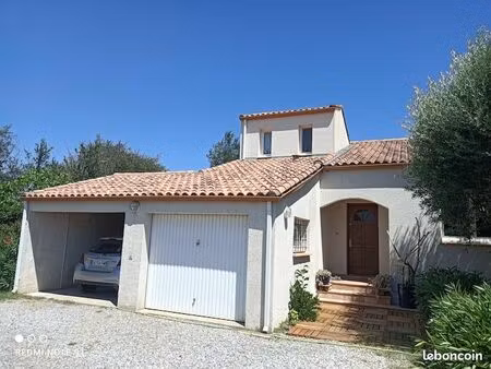 villa plain-pied 120 m² sur 1 000 m² clos — marseillan mougères