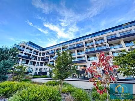 appart 1ch non meublé +-70m2 +terrasse 25m2 et paking.