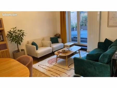 superbe t3 de 85 m² avec terrasse suspendue de 20 m² – quartier gambetta