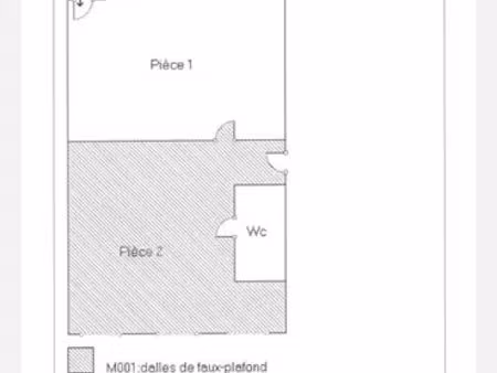 a vendre murs + fond de commerce 43m2 secteur sorbiers ( loire )