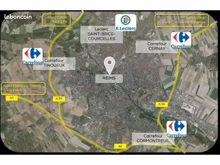 local commercial 1 200 m²