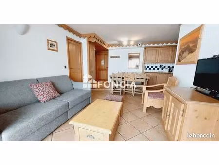 plagne soleil - magnifique t3 skis aux pieds résidence de standing