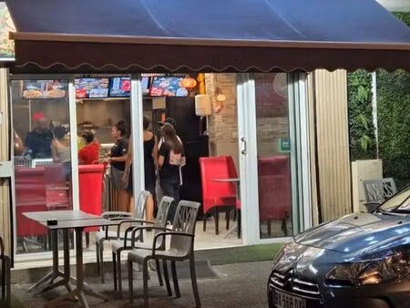 fond de commerce snack kebab restauration rapide cannes la bocca 130 000