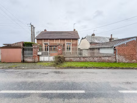 fresnoy-les-roye - maison individuelle - 1 chambre - autonom