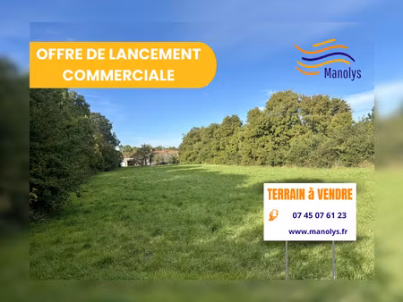 vente terrain 380 m² aigrefeuille-d’aunis (17290)