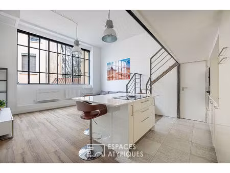 appartement type loft en plein coeur de la croix-rousse
