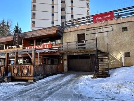 la toussuire : parking couvert et privé au pied des pistes