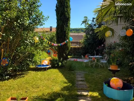 appartement rdc avec jardin hyper centre