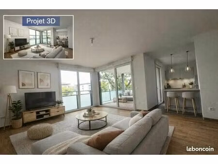 appartement 3 pièces 67 m²