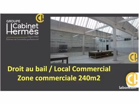local commercial 300 m²