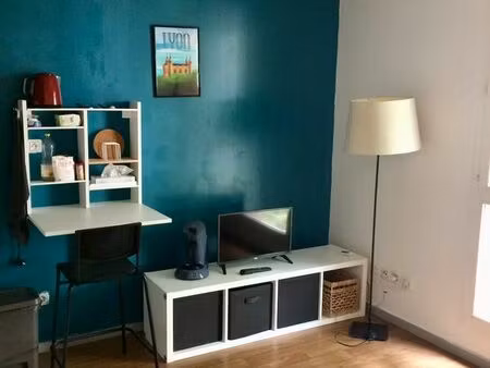 studio meublé 20 m² - villeurbanne reconnaissance–balzac