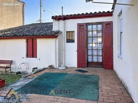 maison à rénover – rue calme au bouscat – 110 m² habitables + dépendances