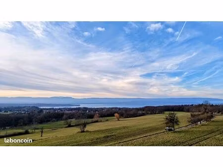 maison d’architecte avec vue panoramique sur le lac léman – piscine 10×5  spa & sauna