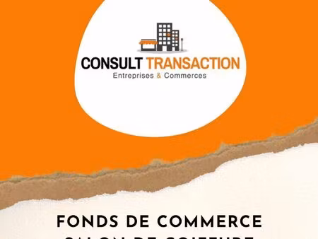 fonds de commerce coiffure 85 m²