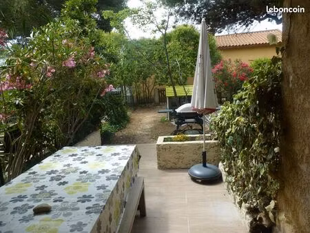 appartement avec jardin à 5 minutes des plages