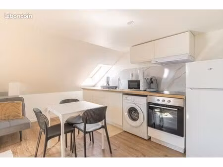 ? studio meublé neuf – 17 m² loi carrez / 33 m² au sol – le havre