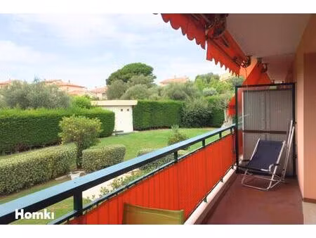 exclu ! les terrasses d'antibes - grand deux pieces ! parking / cave