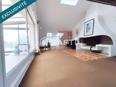 charmante maison avec 4 chambres  1 bureau  garage  jardin et véranda