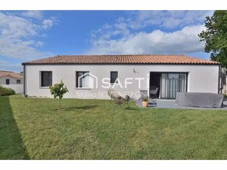 plain-pied récent 3 chambres + bureau – parfait état