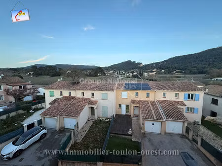 ref 3074 - exclusivite - evenos - vente appartement type 3 de 64 m² - balcon - place prive