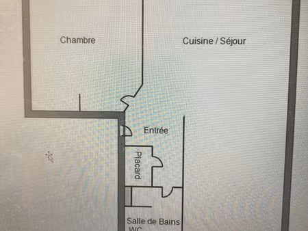 location appartement meublé t2 la madeleine